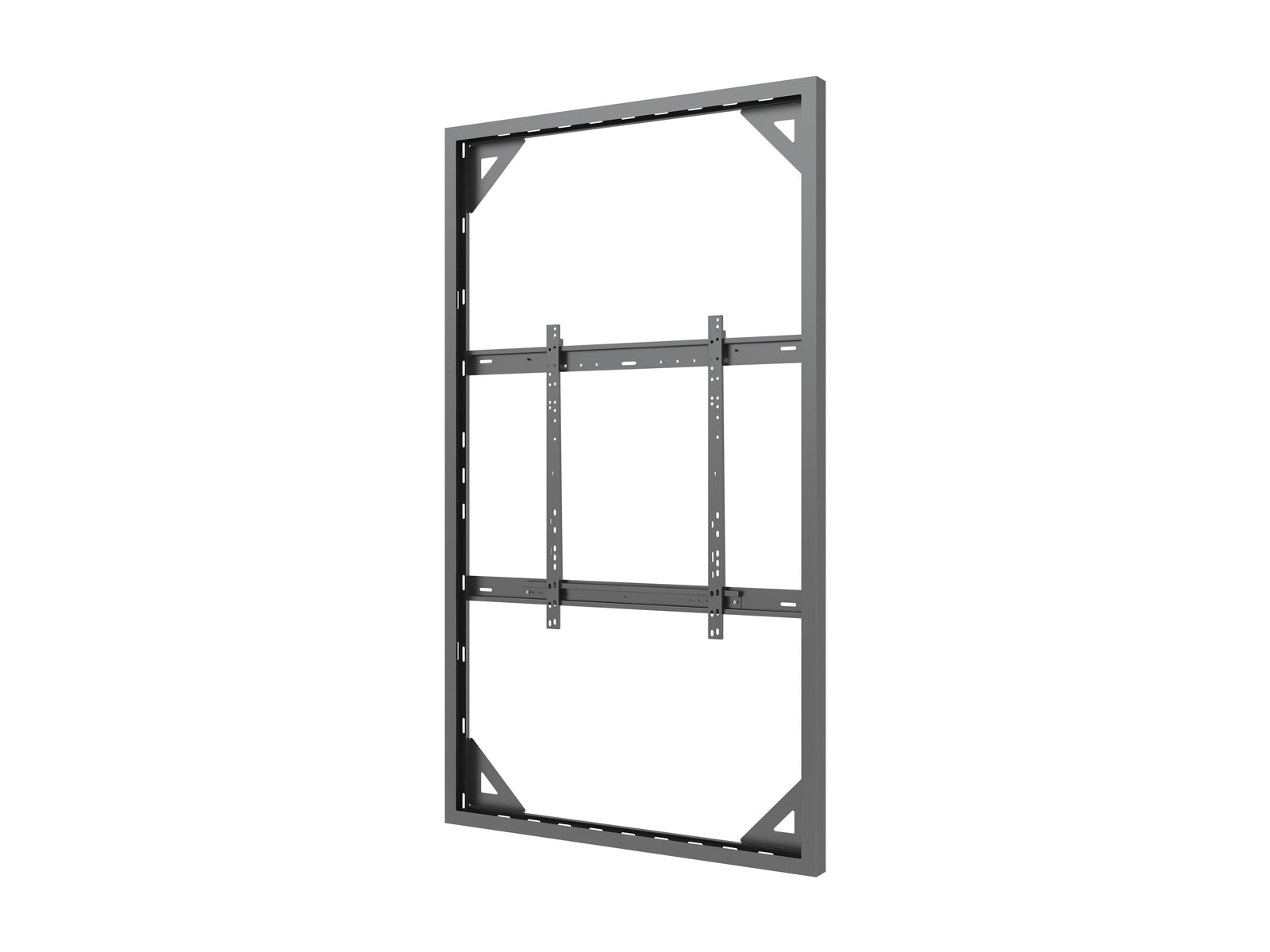 Multibrackets M Pro Series Enclosure 85" Wall Slim Large Black Signage Display Enclosures Multibrackets