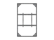 Multibrackets M Pro Series Enclosure 85" Wall Slim Large Black Signage Display Enclosures Multibrackets
