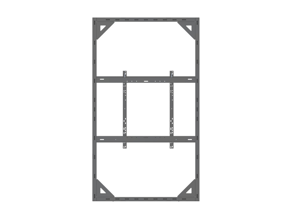 Multibrackets M Pro Series Enclosure 85" Wall Slim Large Black Signage Display Enclosures Multibrackets