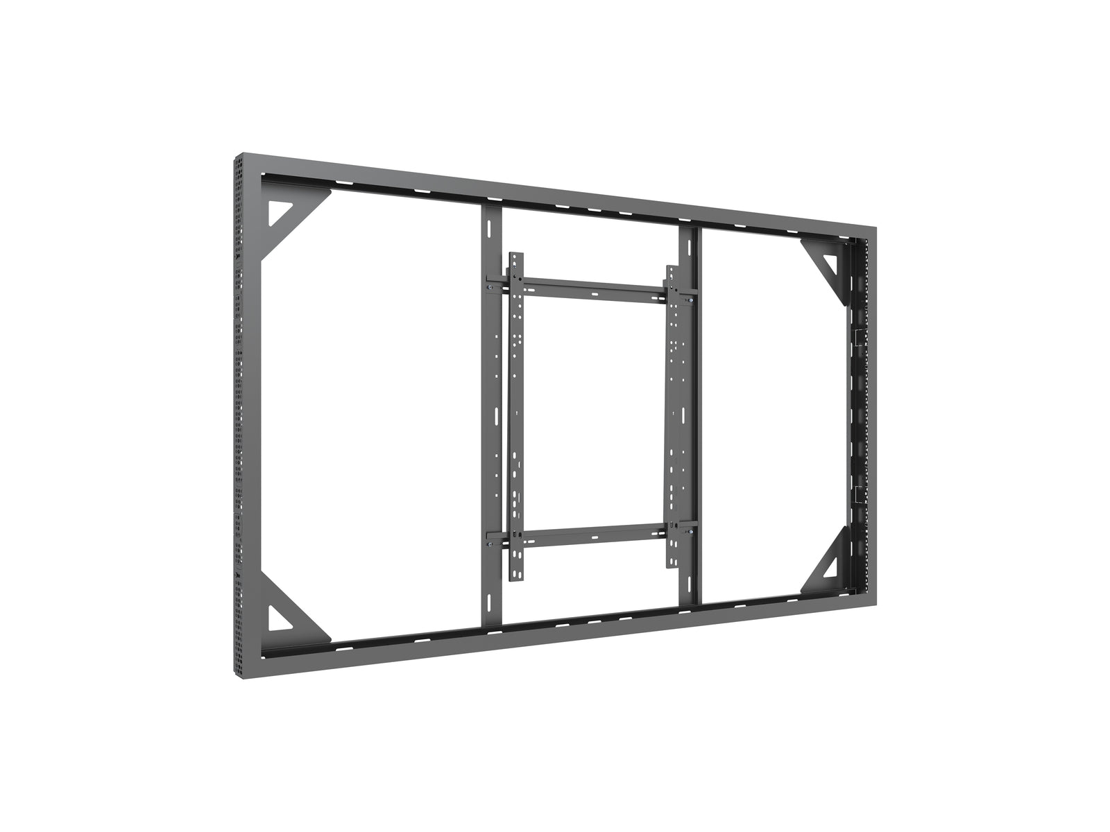 Multibrackets M Pro Series Enclosure 85" Wall Slim Large Black Signage Display Enclosures Multibrackets