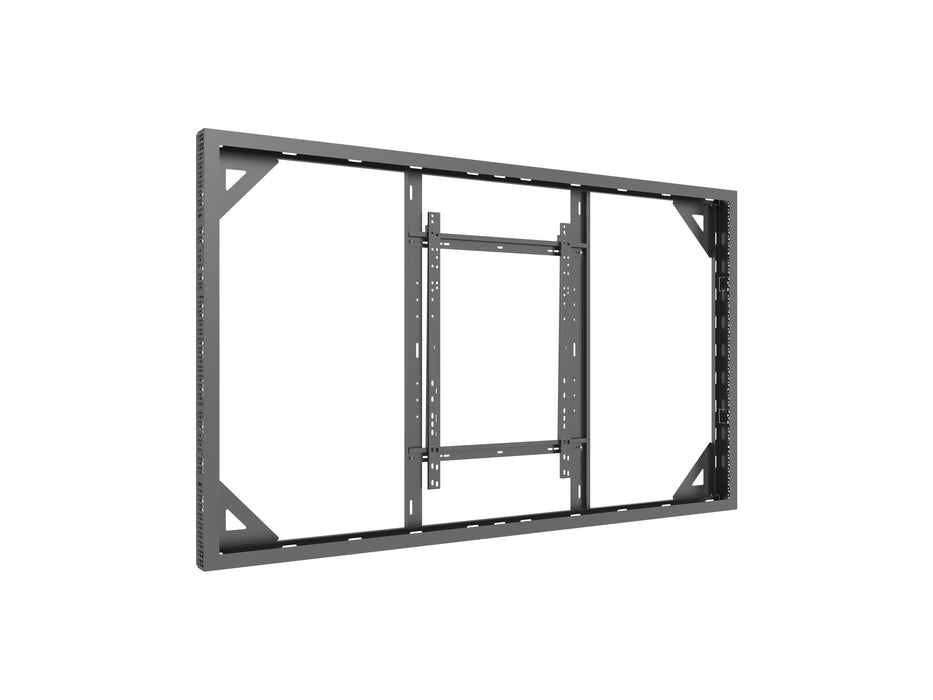 Multibrackets M Pro Series Enclosure 85" Wall Slim Large Black Signage Display Enclosures Multibrackets