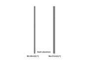 Multibrackets M Pro Series Enclosure 85" Wall Slim Large Black Signage Display Enclosures Multibrackets