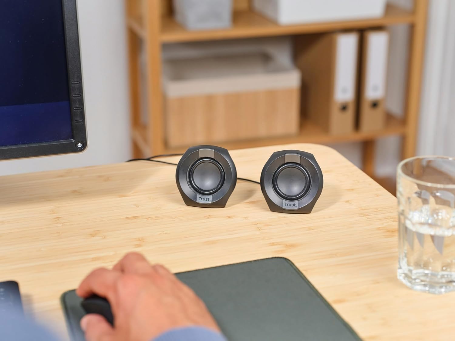 Trust Polo 4 W Universal Black 2.0 Channels 1-Way Speaker Set | 25164 Speaker Trust