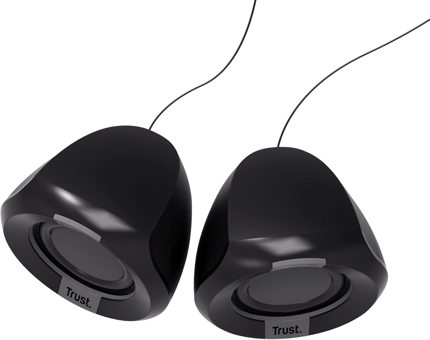 Trust Polo 4 W Universal Black 2.0 Channels 1-Way Speaker Set | 25164 Speaker Trust
