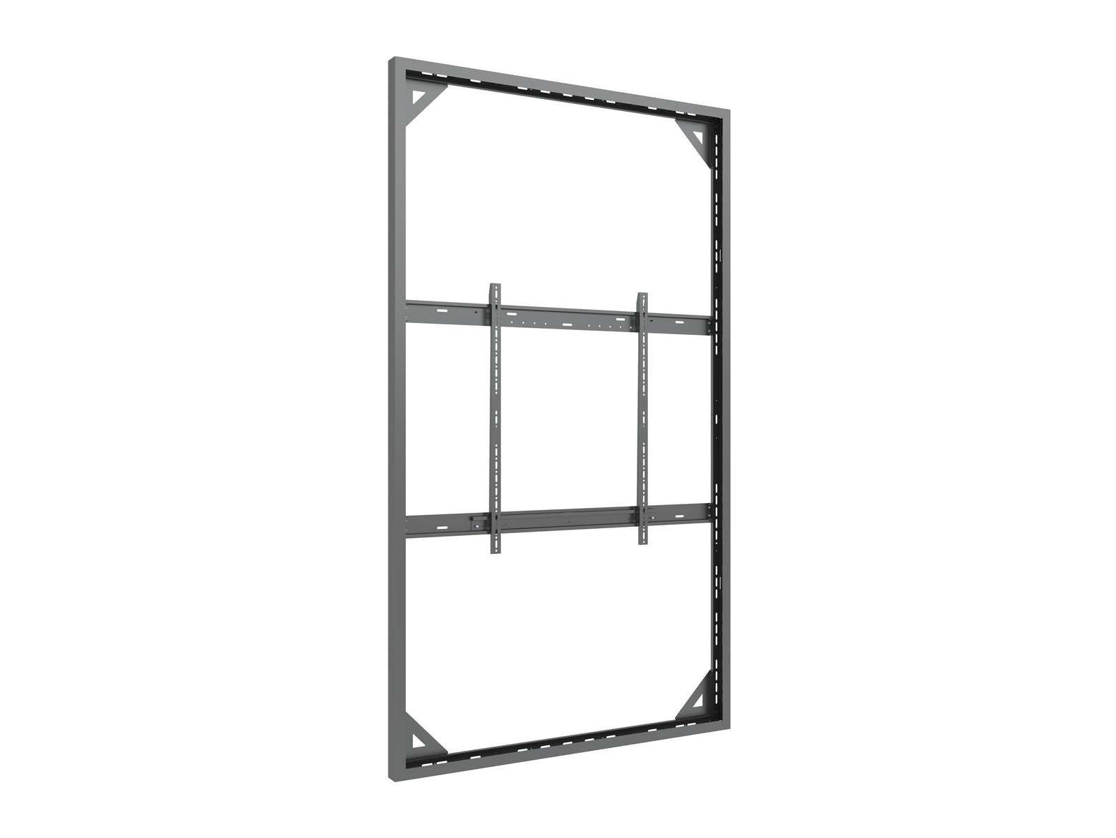Multibrackets M Pro Series Enclosure 115" Wall Slim Large Black Signage Display Enclosures Multibrackets