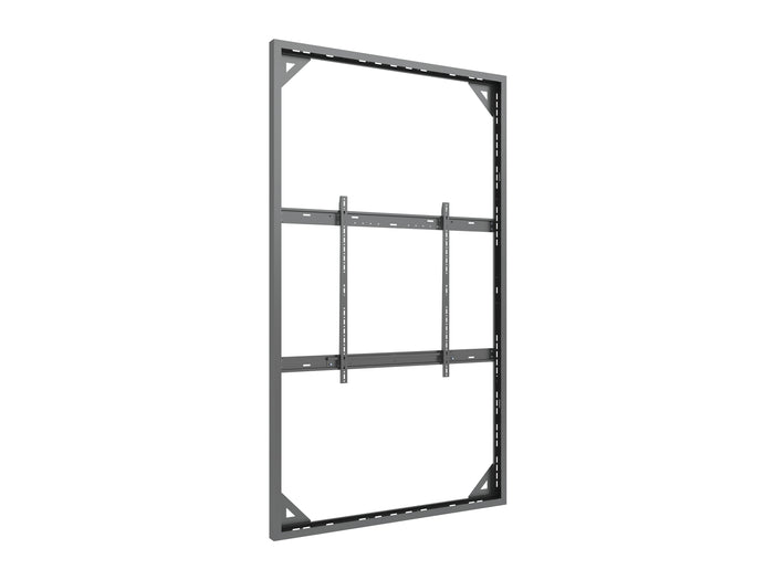 Multibrackets M Pro Series Enclosure 115" Wall Slim Large Black Signage Display Enclosures Multibrackets