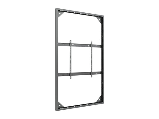Multibrackets M Pro Series Enclosure 115" Wall Slim Large Black Signage Display Enclosures Multibrackets
