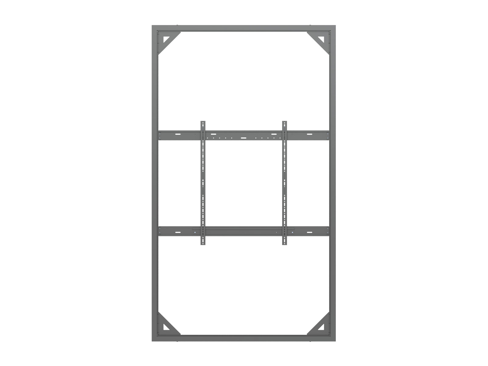 Multibrackets M Pro Series Enclosure 115" Wall Slim Large Black Signage Display Enclosures Multibrackets