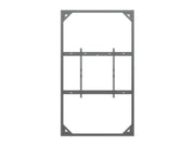 Multibrackets M Pro Series Enclosure 115" Wall Slim Large Black Signage Display Enclosures Multibrackets