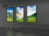 Multibrackets M Pro Series Enclosure 115" Wall Slim Large Black Signage Display Enclosures Multibrackets