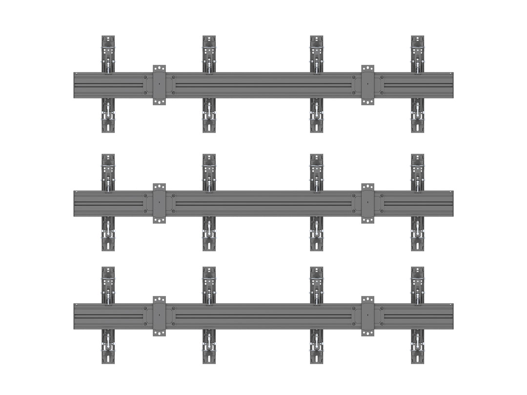 Multibrackets MBW2UX3 Push In Pop Out M Wallmount Pro - (40" - 65") Wall Mount Bracket Multibrackets