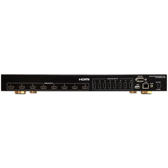 Aurora Multimedia ASP-882A 8x8 HDMI 2.0A Matrix 4K60Hz UHD Matrix Switcher Aurora