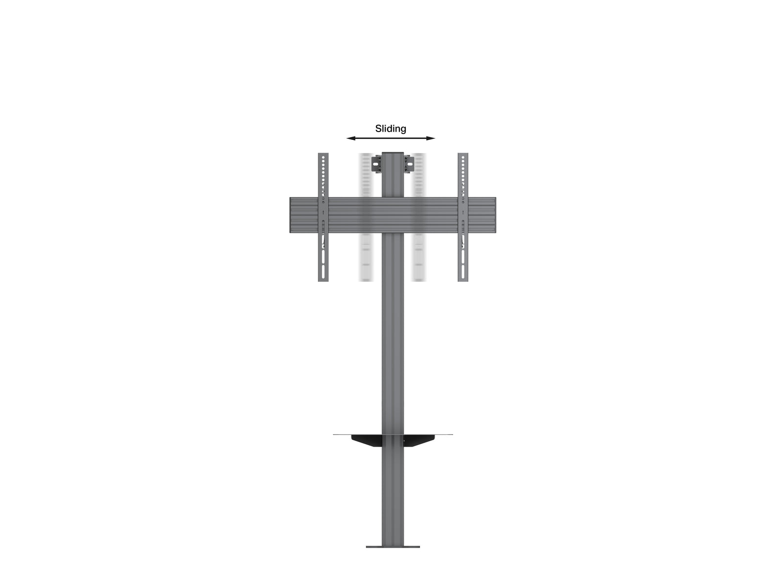 Multibrackets M Pro Fixed Floor to Wall Column For 55"-86" Screens | 7340234812653