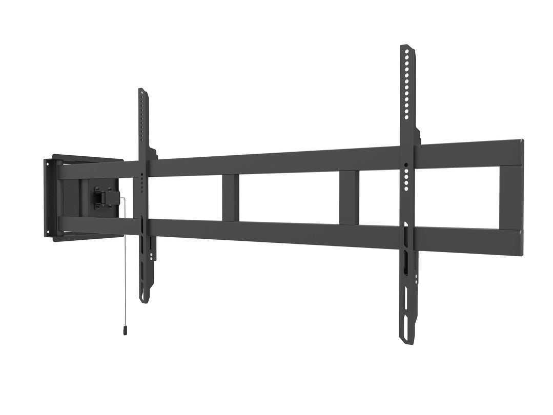 Multibrackets 70" - 86" M Universal Swing Arm 180 Degrees X-Large Black Wall Mount Bracket Multibrackets