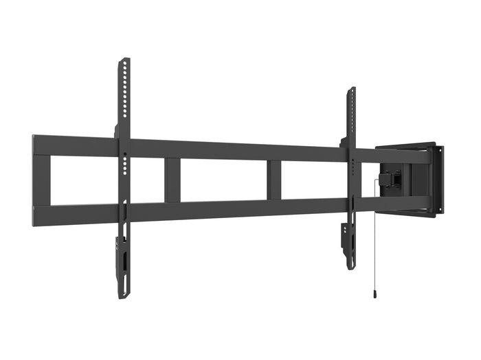 Multibrackets 70" - 86" M Universal Swing Arm 180 Degrees X-Large Black Wall Mount Bracket Multibrackets