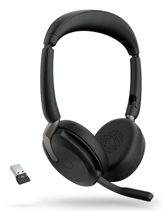 Jabra Evolve2 65 Flex Wireless On-ear Stereo Headset | 26699-989-999