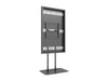 Multibrackets M Pro Series Enclosure 65" Dual Pole Floorbase Signage Display Enclosures Multibrackets