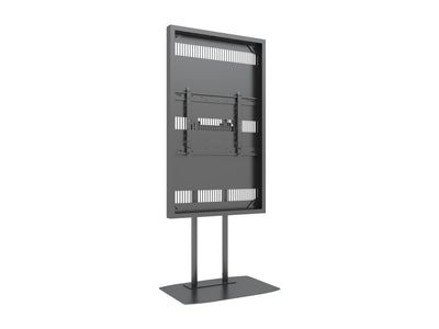 Multibrackets M Pro Series Enclosure 65" Dual Pole Floorbase Signage Display Enclosures Multibrackets