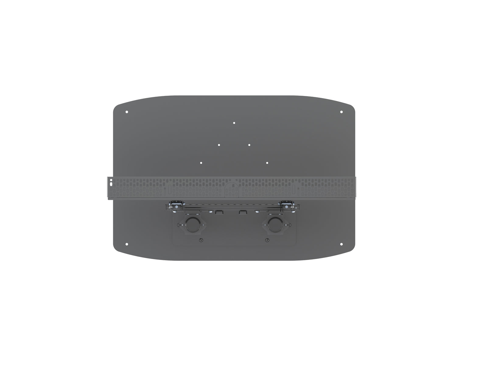 Multibrackets M Pro Series Enclosure 65" Dual Pole Floorbase Signage Display Enclosures Multibrackets