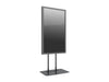 Multibrackets M Pro Series Enclosure 65" Dual Pole Floorbase Signage Display Enclosures Multibrackets