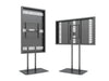 Multibrackets M Pro Series Enclosure 65" Dual Pole Floorbase Signage Display Enclosures Multibrackets