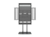 Multibrackets M Pro Series Enclosure 65" Dual Pole Floorbase Signage Display Enclosures Multibrackets