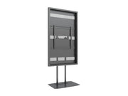 Multibrackets M Pro Series Enclosure 75" Dual Pole Floorbase Signage Display Enclosures Multibrackets