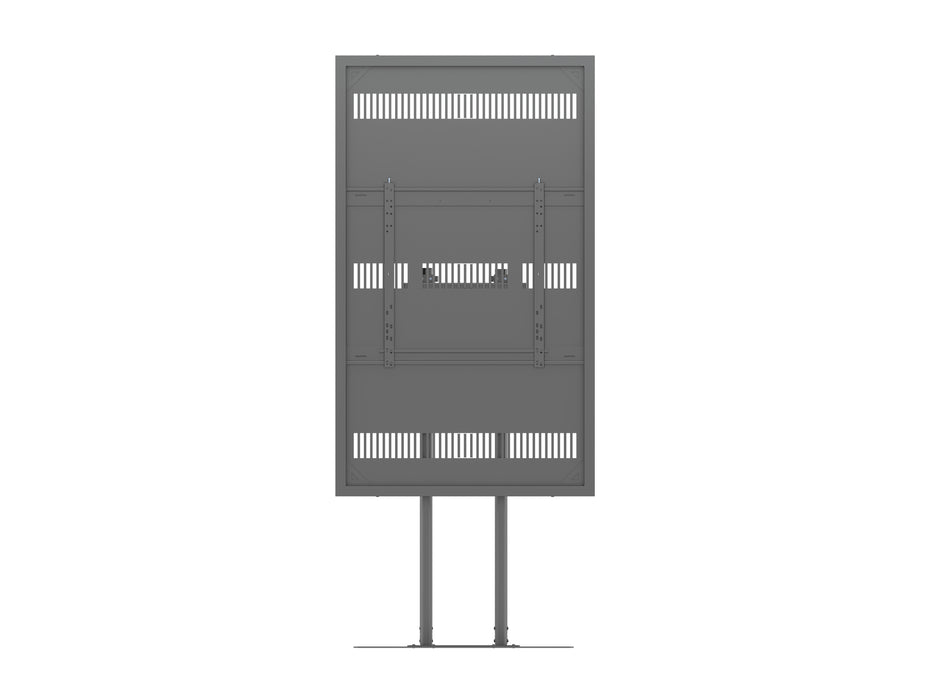 Multibrackets M Pro Series Enclosure 75" Dual Pole Floorbase Signage Display Enclosures Multibrackets