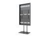 Multibrackets M Pro Series Enclosure 75" Dual Pole Floorbase Signage Display Enclosures Multibrackets
