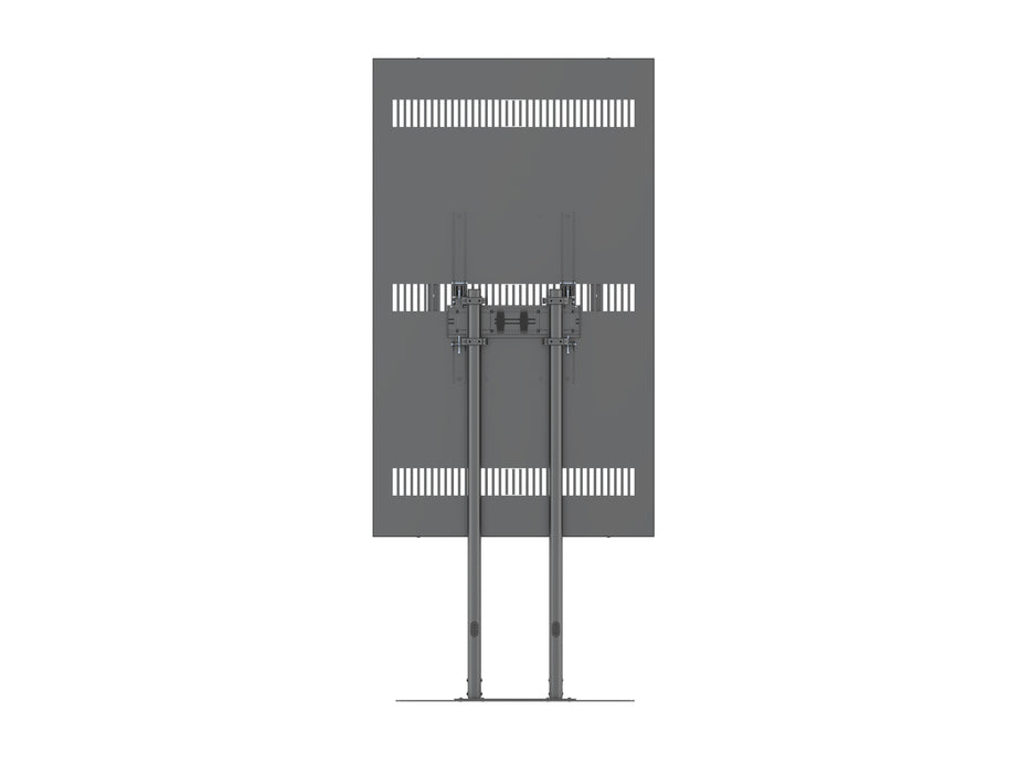 Multibrackets M Pro Series Enclosure 75" Dual Pole Floorbase Signage Display Enclosures Multibrackets