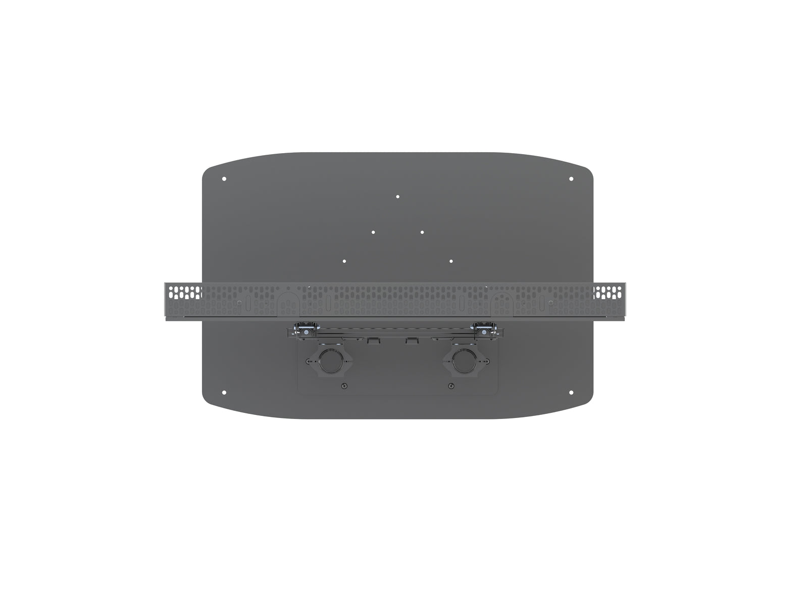 Multibrackets M Pro Series Enclosure 75" Dual Pole Floorbase Signage Display Enclosures Multibrackets