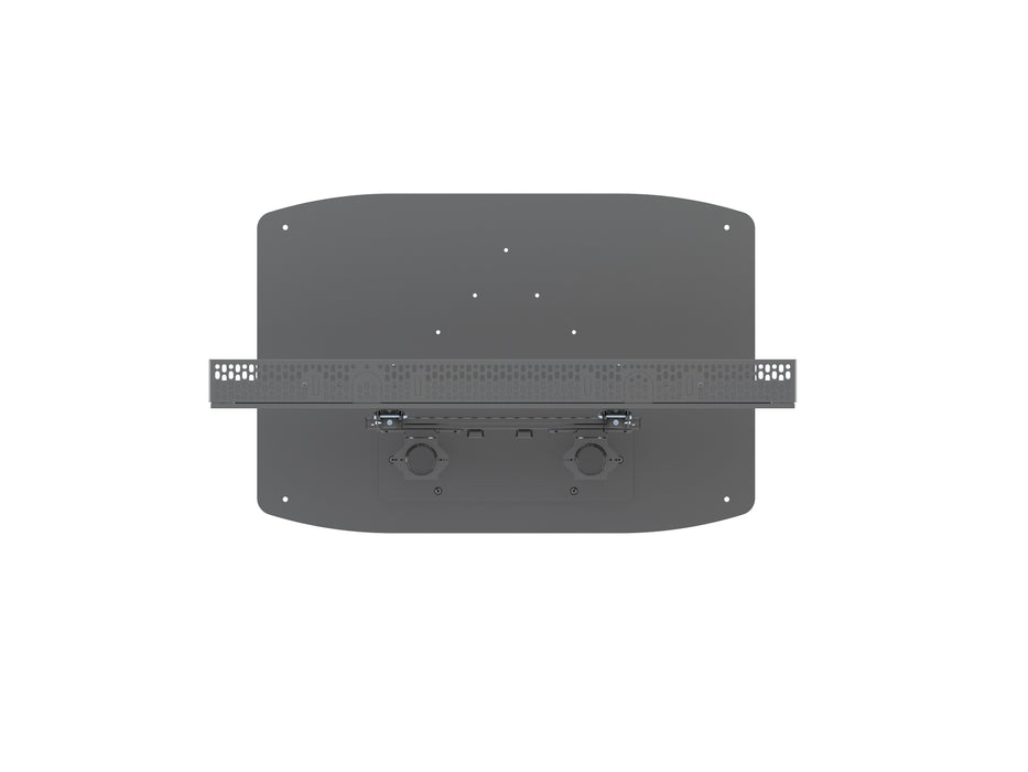 Multibrackets M Pro Series Enclosure 75" Dual Pole Floorbase Signage Display Enclosures Multibrackets