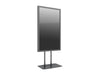 Multibrackets M Pro Series Enclosure 75" Dual Pole Floorbase Signage Display Enclosures Multibrackets