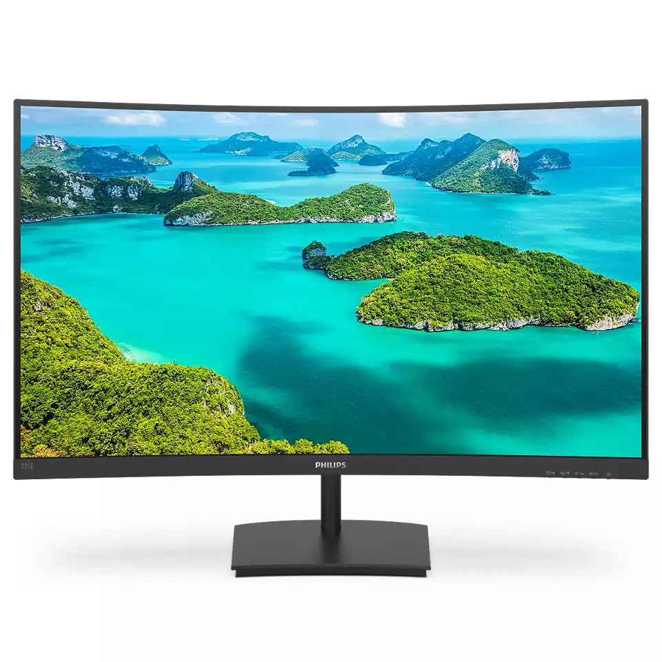 PHILIPS 271E1SCA/00 27" Full HD Curved LCD Monitor Desktop Monitor Philips