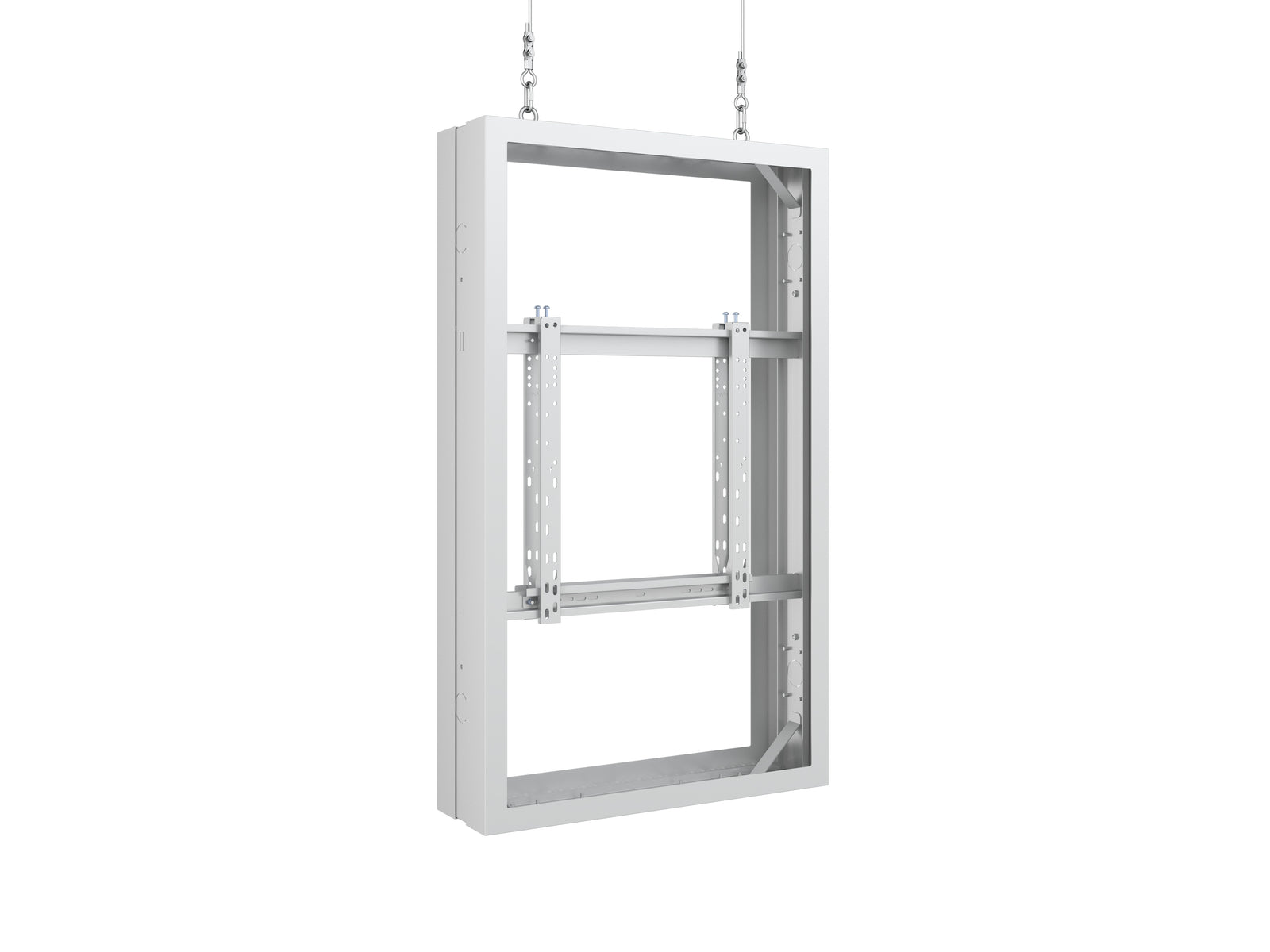 Multibrackets M Pro Series Enclosure 50" Wire Medium B2B White Signage Display Enclosures Multibrackets