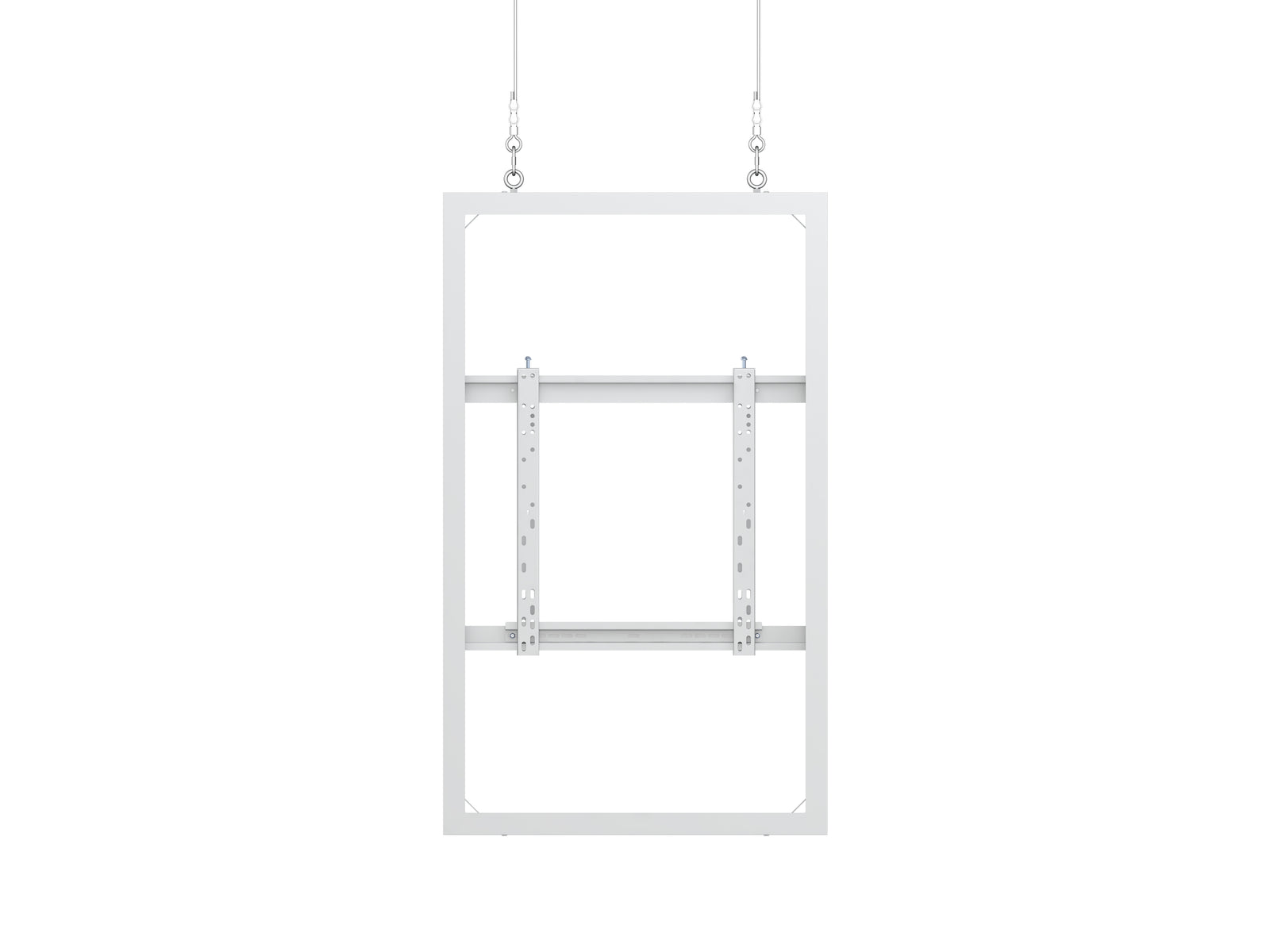 Multibrackets M Pro Series Enclosure 50" Wire Medium B2B White Signage Display Enclosures Multibrackets