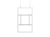 Multibrackets M Pro Series Enclosure 50" Wire Medium B2B White Signage Display Enclosures Multibrackets