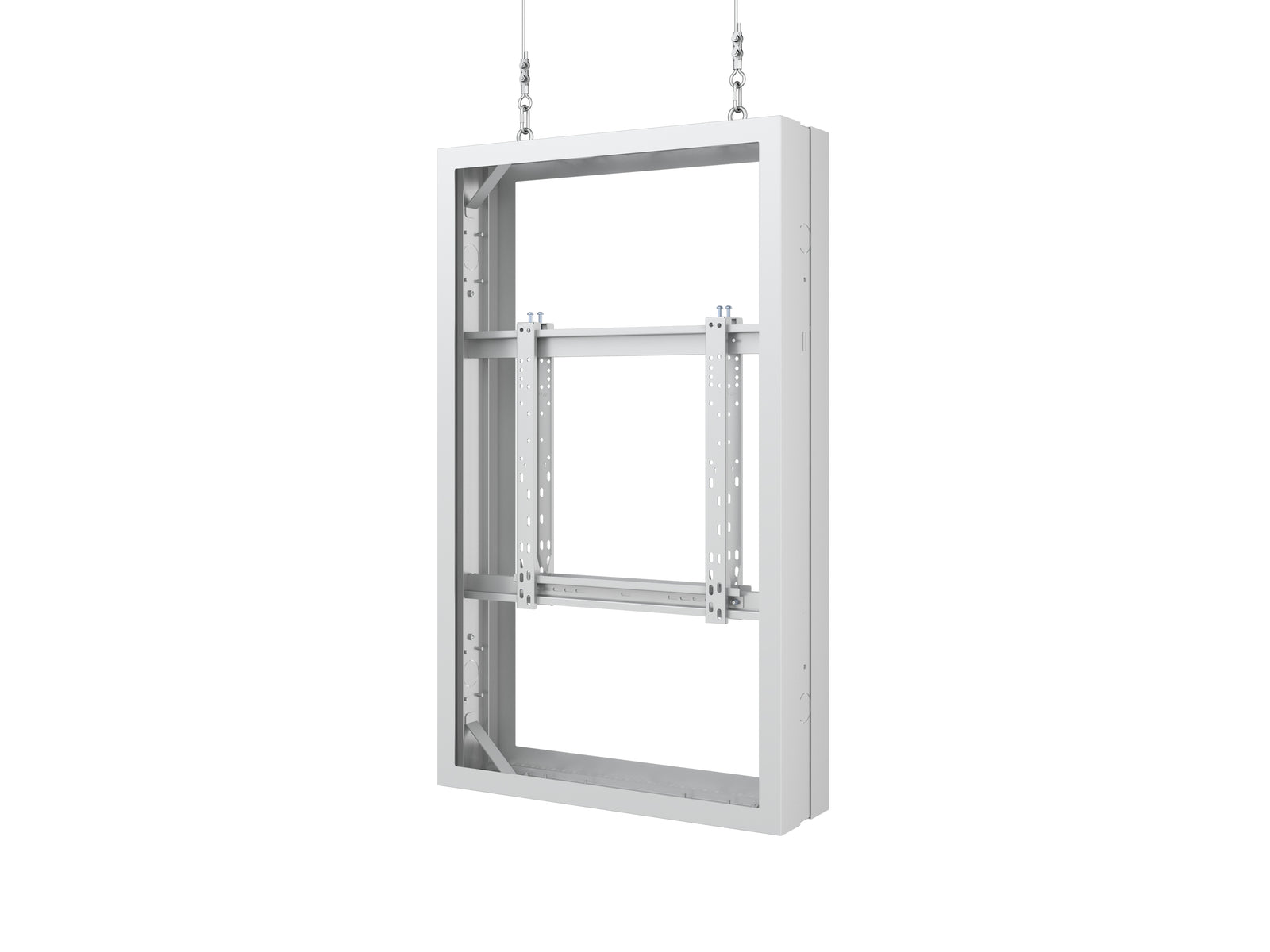 Multibrackets M Pro Series Enclosure 50" Wire Medium B2B White Signage Display Enclosures Multibrackets