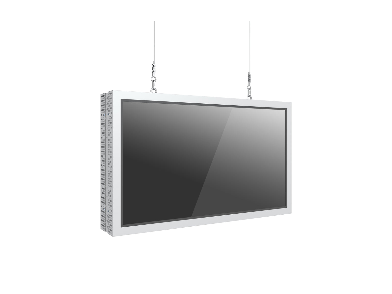 Multibrackets M Pro Series Enclosure 50" Wire Medium B2B White Signage Display Enclosures Multibrackets