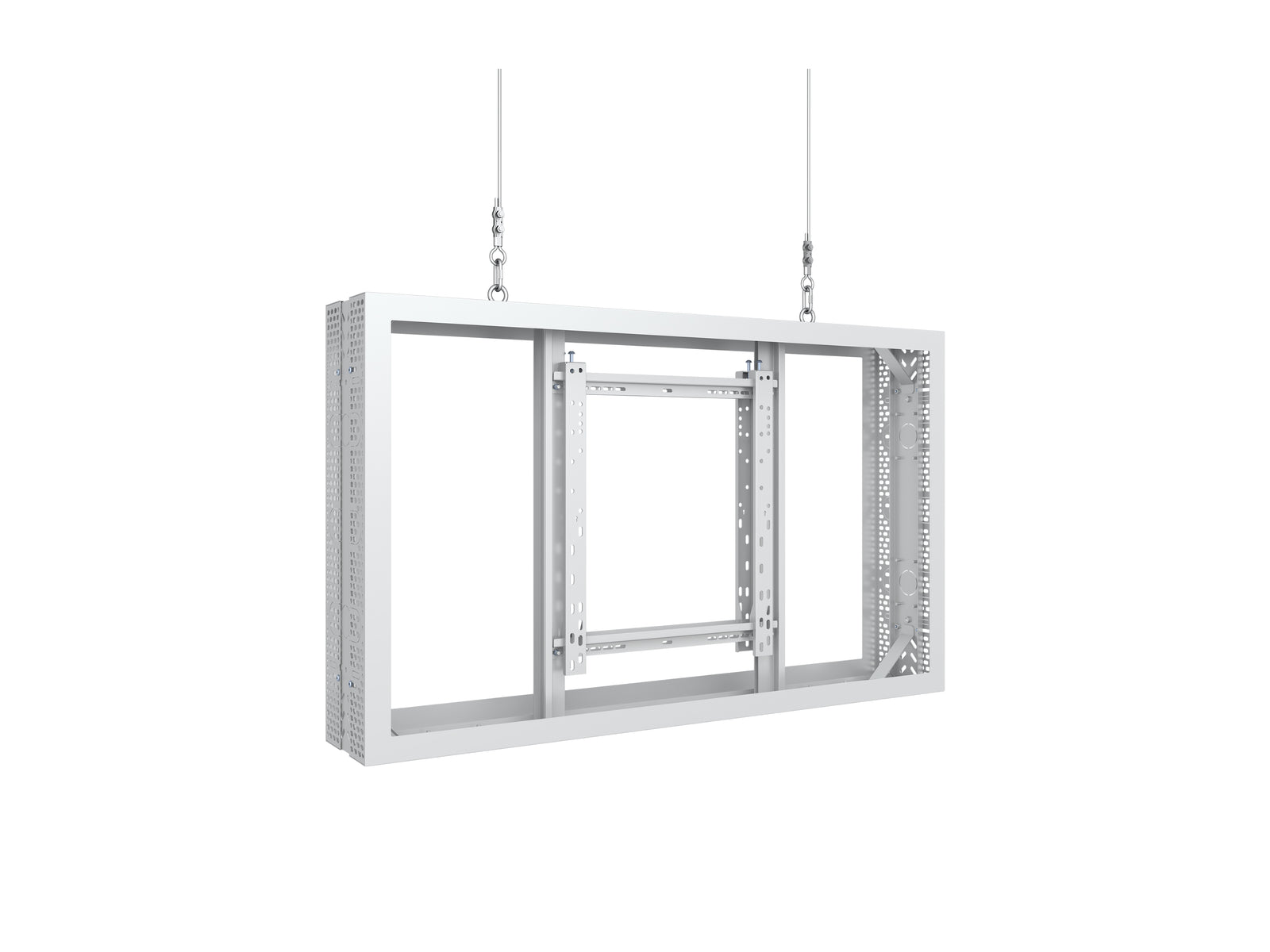 Multibrackets M Pro Series Enclosure 50" Wire Medium B2B White Signage Display Enclosures Multibrackets