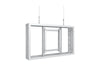 Multibrackets M Pro Series Enclosure 50" Wire Medium B2B White Signage Display Enclosures Multibrackets