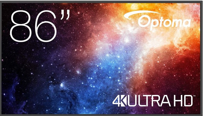 Optoma N3861K 86" 4K Ultra HD Professional Digital Signage Displays Digital Signage Display Optoma