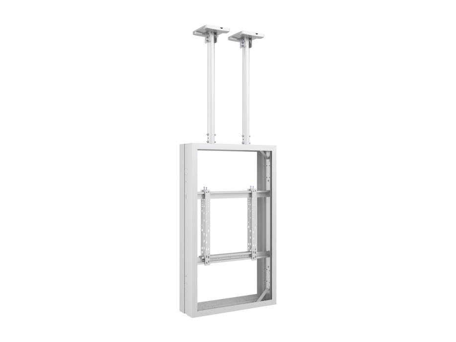Multibrackets M Pro Series Enclosure 50" Ceilingmount Medium B2B White Signage Display Enclosures Multibrackets