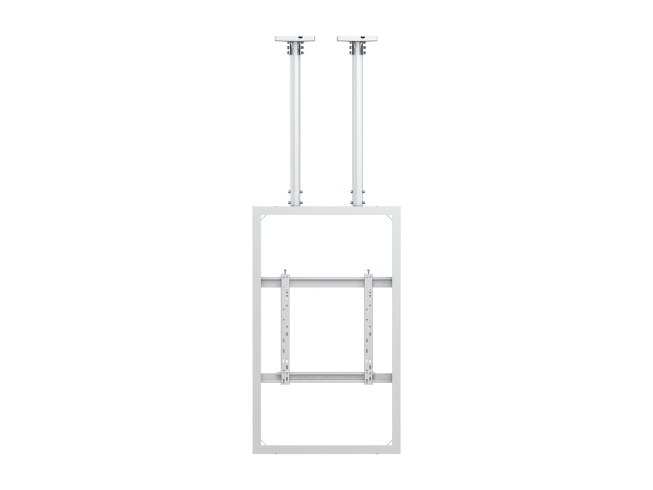 Multibrackets M Pro Series Enclosure 50" Ceilingmount Medium B2B White Signage Display Enclosures Multibrackets