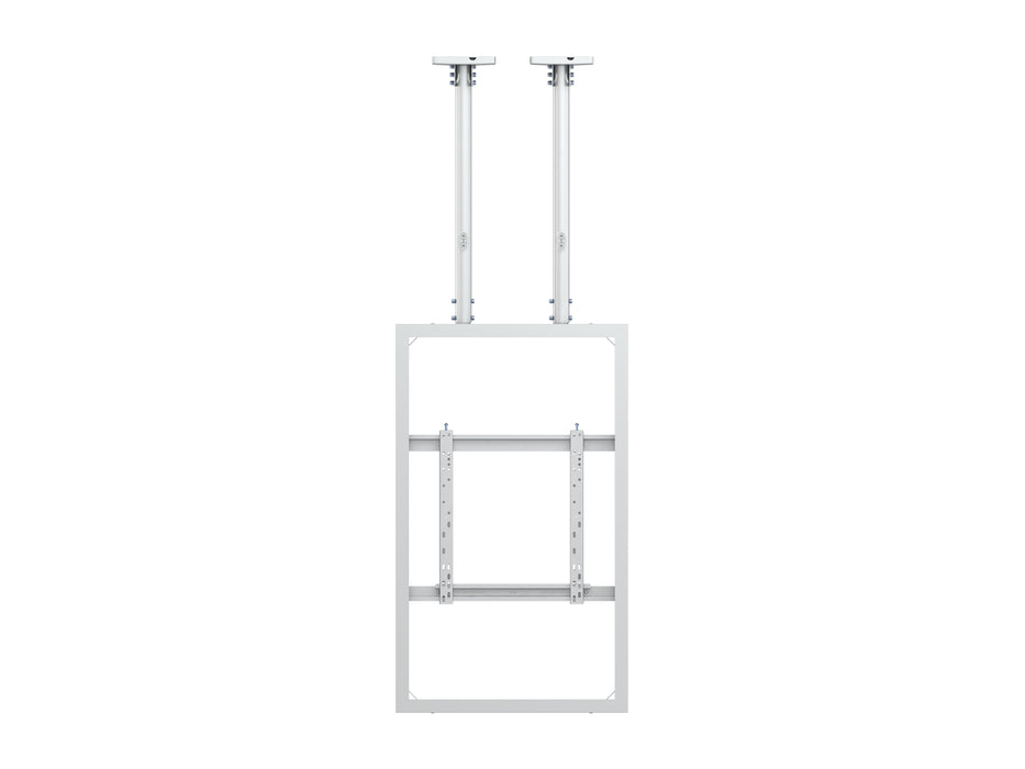 Multibrackets M Pro Series Enclosure 50" Ceilingmount Medium B2B White Signage Display Enclosures Multibrackets