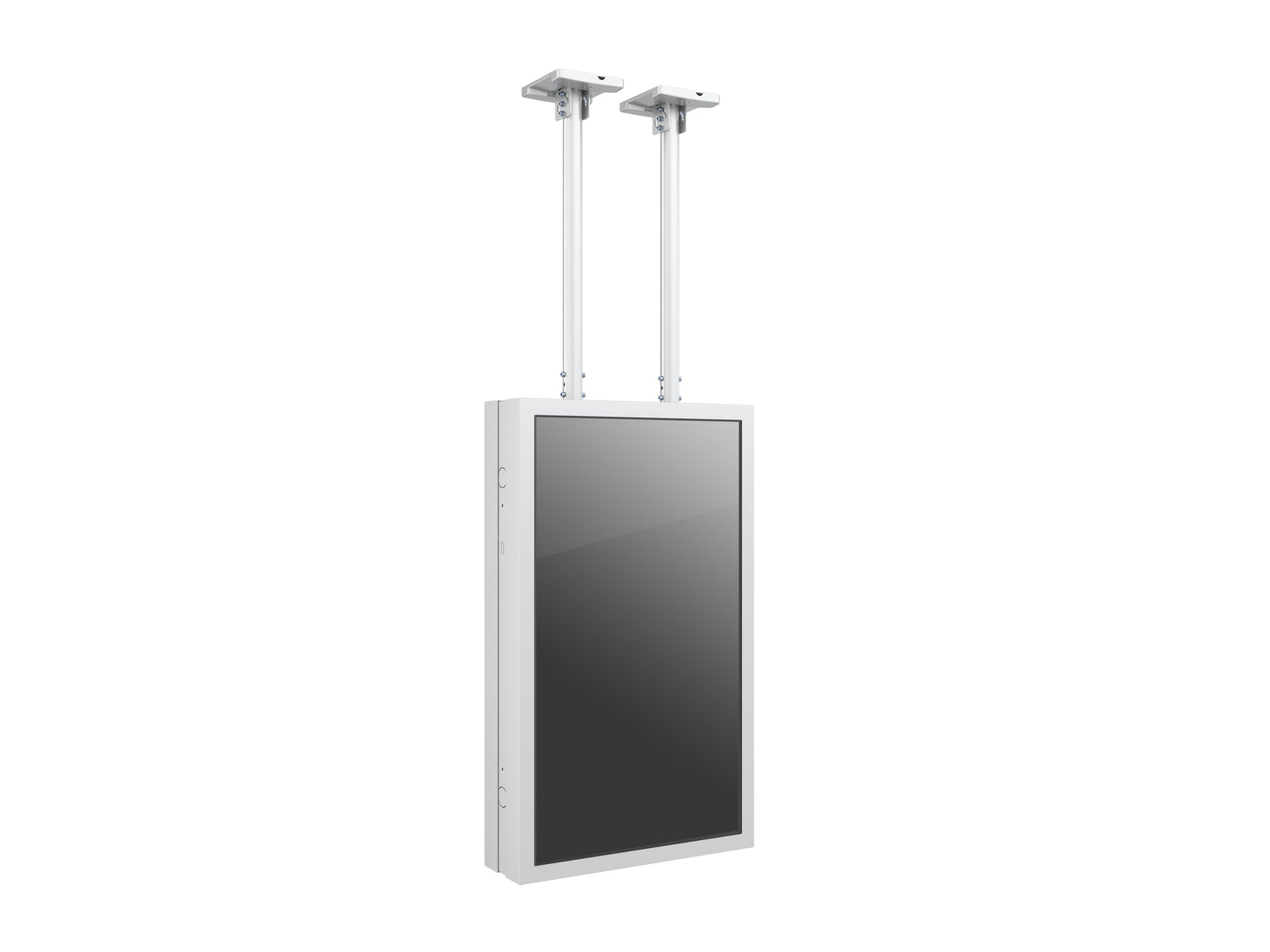 Multibrackets M Pro Series Enclosure 50" Ceilingmount Medium B2B White Signage Display Enclosures Multibrackets