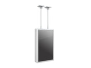 Multibrackets M Pro Series Enclosure 50" Ceilingmount Medium B2B White Signage Display Enclosures Multibrackets