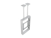 Multibrackets M Pro Series Enclosure 50" Ceilingmount Medium B2B White Signage Display Enclosures Multibrackets