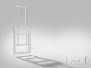 Multibrackets M Pro Series Enclosure 50" Ceilingmount Medium B2B White Signage Display Enclosures Multibrackets