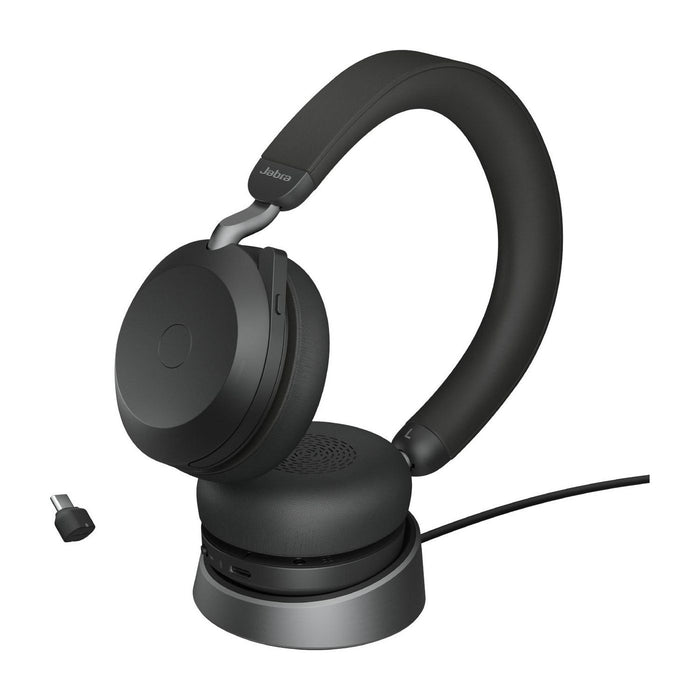 Jabra Evolve2 75 USB Type-C UC Headset with Desk Stand | 27599-989-889 Headset Jabra